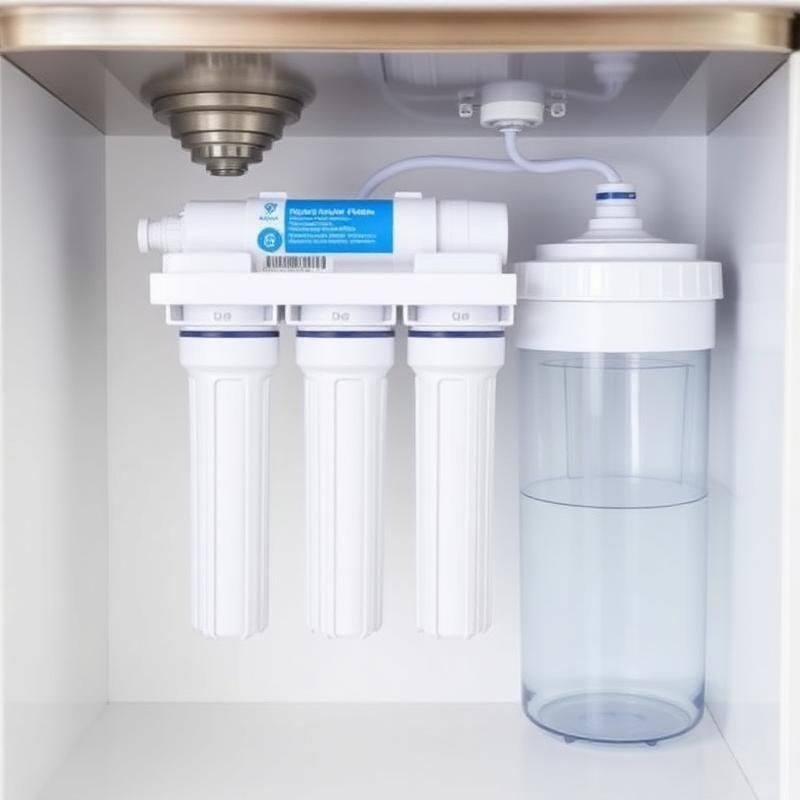 Compleet Omgekeerde Osmose Waterfiltersysteem met Opslagtank - Onderbouw Drinkwaterfilter