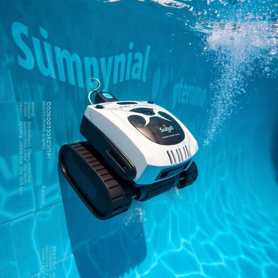 Draadloze Accu Zwembadrobot – Snoerloze Bodemzuiger voor Opzet- en Inground Zwembaden