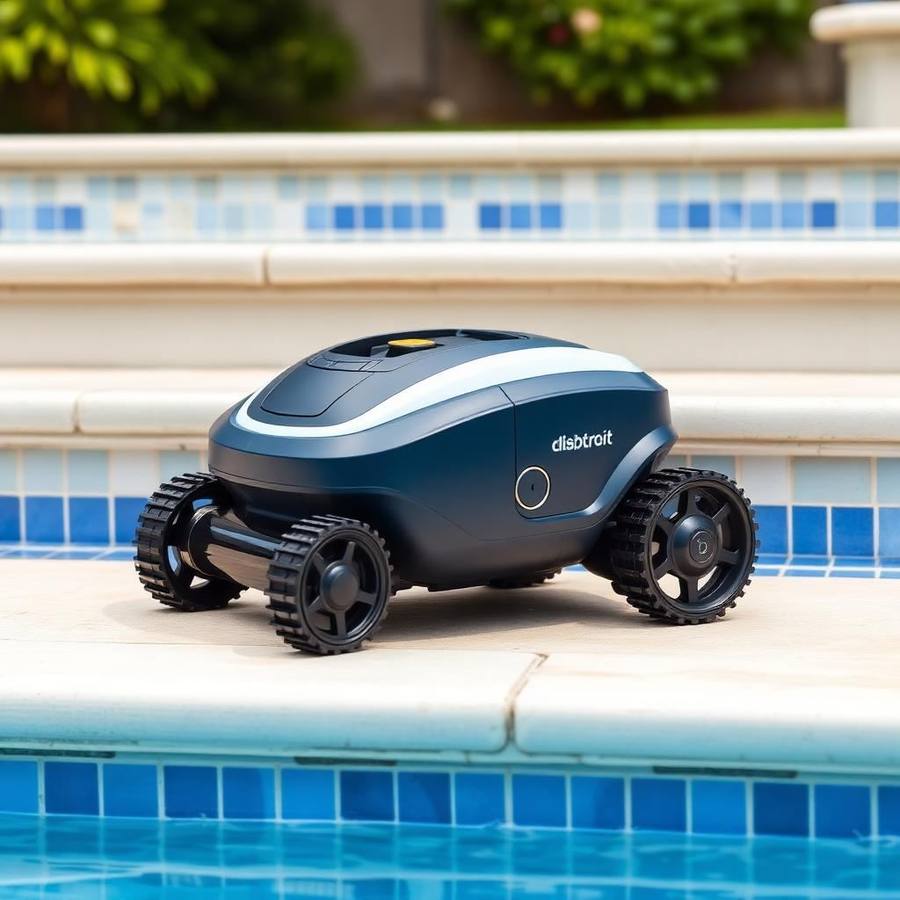 Krachtige Bodemzuiger voor Grote Inground Zwembaden – Professionele Poolcleaner met Topfiltratie