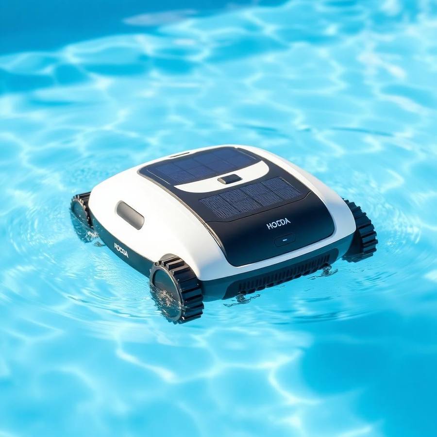 Premium Zwembadrobot met Waterlijnreiniging en Borstels – Topmodel voor Bodem, Wand en Tegelrand
